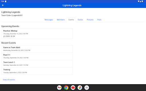 TeamDash: Sports Team Manager screenshot 16