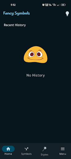 Android application Fancy Symbols-Text decorator screenshort