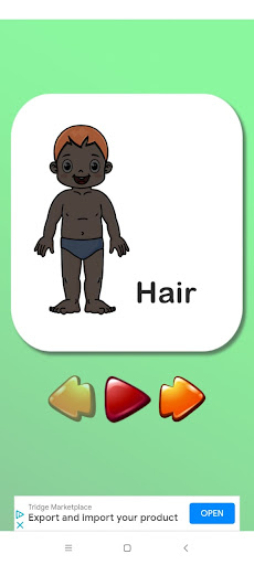Android application Learning English Easily screenshort