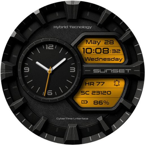 Hybrid Tech Watch Face Download on Windows