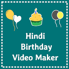 Birthday Video Maker Hindi - w icon