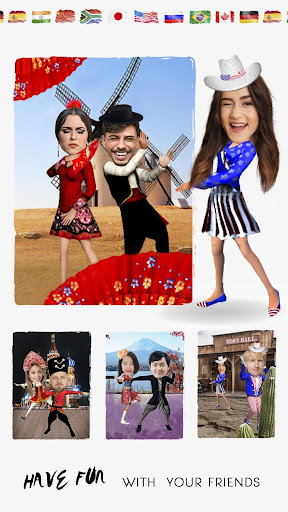 World Dance 3D Face Screen 3