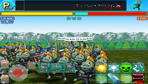 Castle Wars Defense EX RPG Screen 2