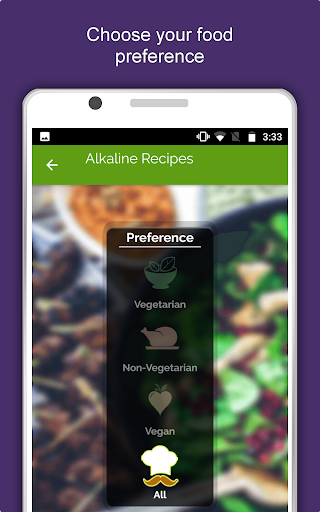 Screenshot of Alkaline Diet Recipes : Weight
