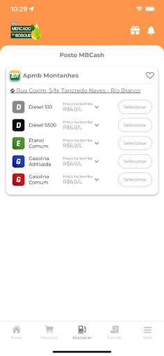 Postos MB CashBack Screen 3