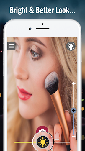 Face mirror  Makeup mirror with bright light