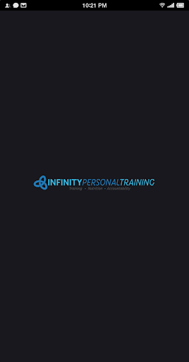 Android application Infinity Personal Training screenshort
