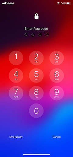 iOS Lock Screen iPhone 16 Screen 3