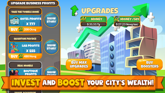 Holyday City Tycoon: Idle Reso
