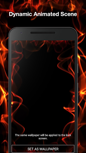 Fire Frame Live Wallpaper Pro Screen 3