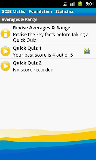 GCSE Maths Statistics Screen 2