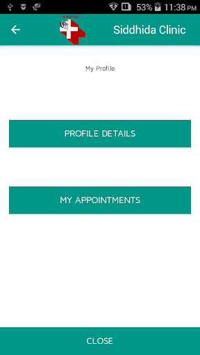 Siddhida Clinic Screen 3