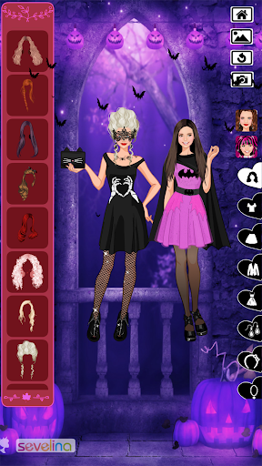 Android application Halloween dress up game screenshort