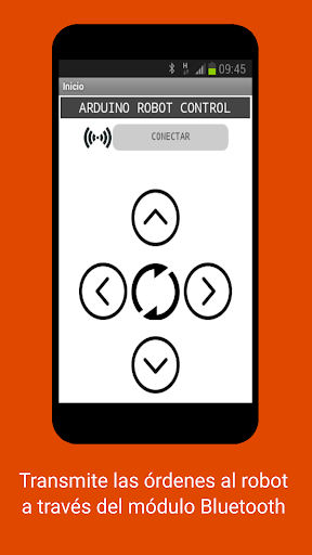 Educabot - Control bluetooth Screen 2