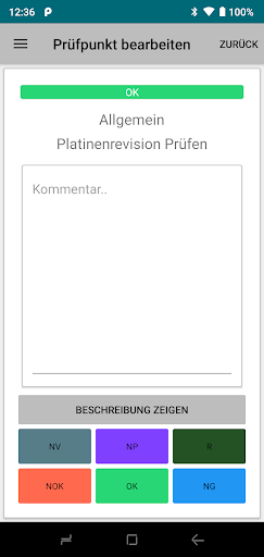 Vebsys Prüfprotokoll Screen 3