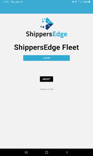 Android application ShippersEdge Fleet screenshort