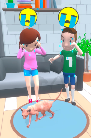 Game screenshot Cat Life Sim - Find the Killer apk download