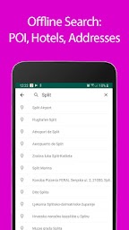 Split Offline Map and Travel Guide