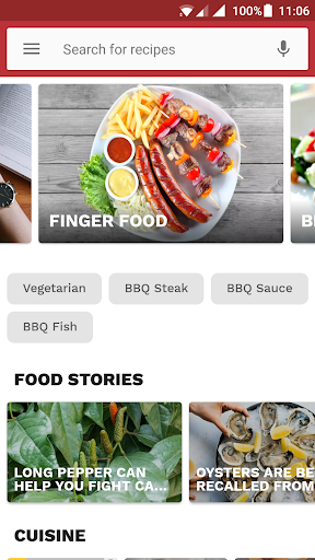 Screenshot of Barbecue Recipes: Grilled Meat