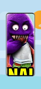 Grimace Monster game puzzle