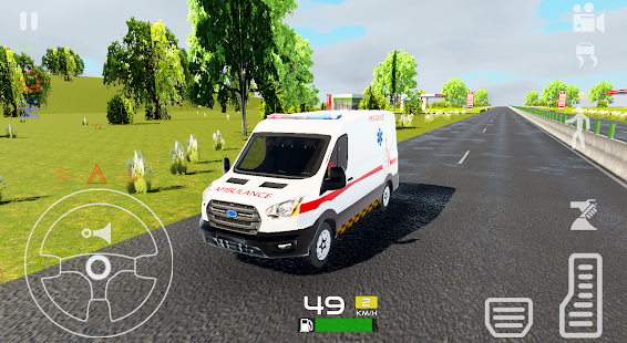 Ambulance Simulator 2021 - Minibus Car Driving Sim 1.0.4.1 screenshots 2