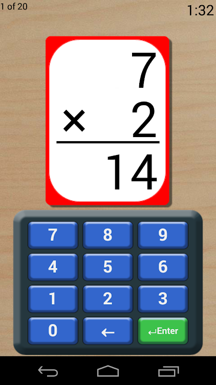Math Flash Cards - 3.9.2 - (Android)