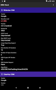 Captura de Pantalla 8 DRM Check - DRM Info android