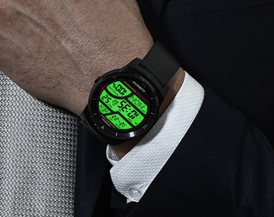 Android application A41 WatchFace for Android Wear Smart Watch screenshort