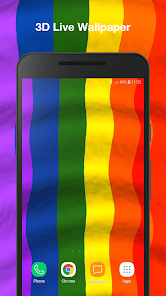 Captura de Pantalla 1 Bandera Orgullo Fondo Animado android