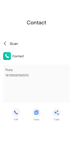 QR code reader barcode scanner Screen 3