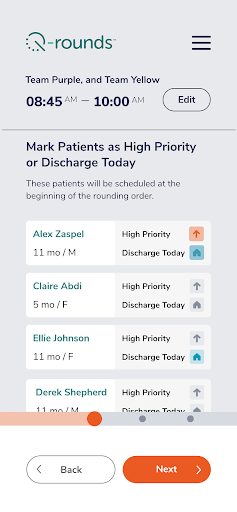 Q-rounds Screen 3