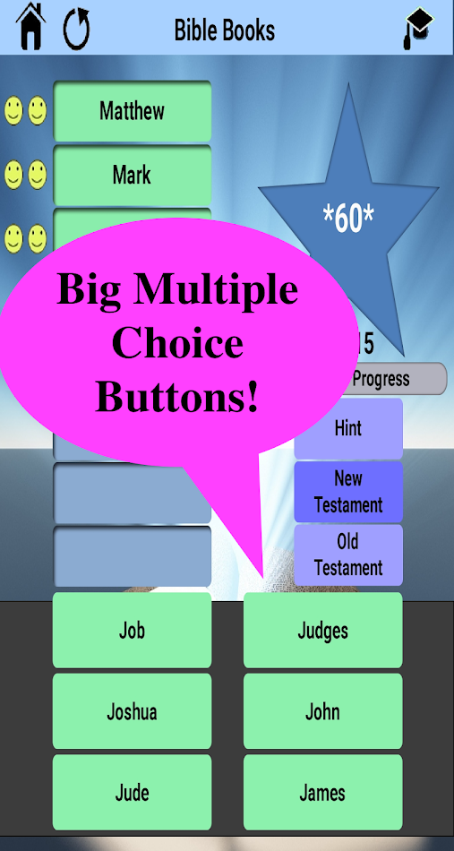 #4. Learning Bible Books - Game (Android) 由: DavidRWhite