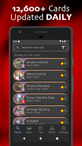 Yugipedia Deck Builder Screen 2