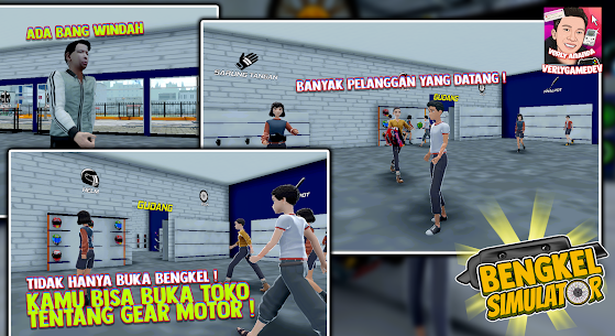 Bengkel Simulator Indonesia Mod Android 4