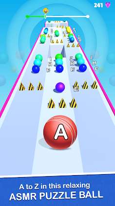 AZ Ball Run Rush 2048 - Screenshot 1