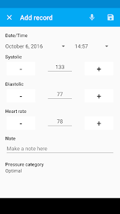 Blood Pressure Diary Pro 5