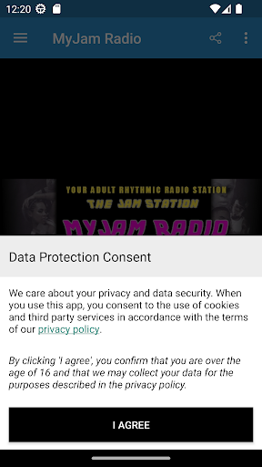 MyJam Radio Screen 2