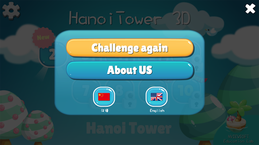 Hanoi Tower 3D