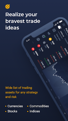 Android application MangoTrade - Stocks & Options screenshort