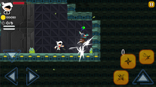 White Ninja: B Ninja Jump Run Battle Adventure 1.0 screenshots 15