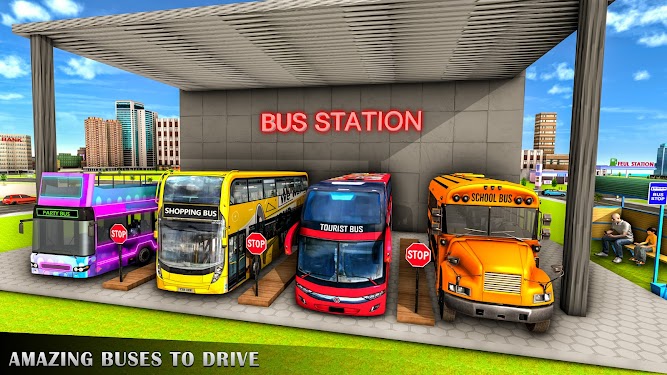 #1. Modern Bus City Coach Driving (Android) By: Branches Studio, Inc.