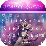 Beauty Queen Theme&Emoji Keyboard icon