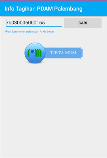 Info Tagihan PDAM Palembang Screen 3