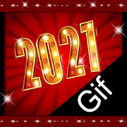 Happy New Year  GIF 2021  Icon