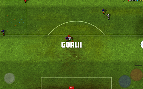 Klassischer Screenshot von Super Soccer Champs