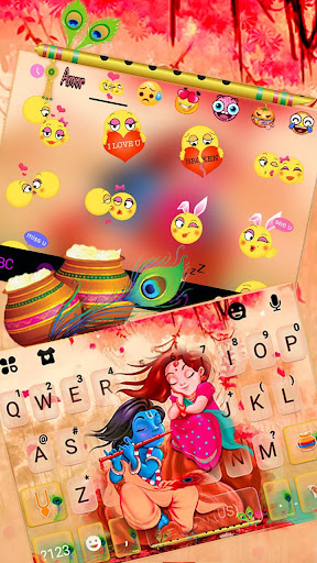 Radha Krishna Theme Screen 3