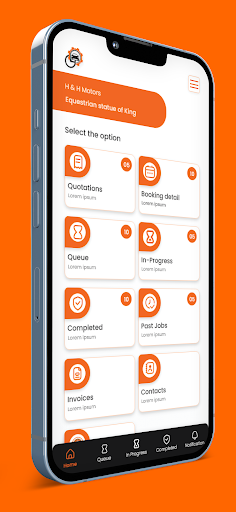 Android application LinkMoto Service Provider screenshort