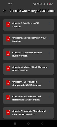 Class 12 Chemistry NCERT Book ekran görüntüsü