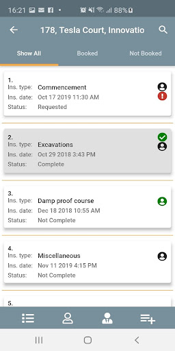 InspectMate Screen 2