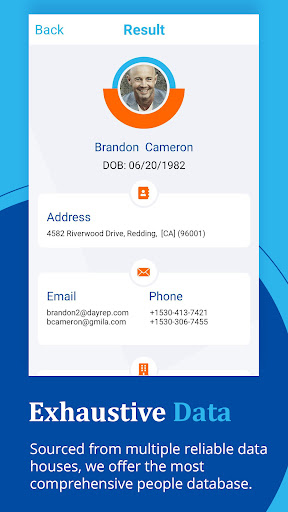 CocoLookup - People Finder Screen 2